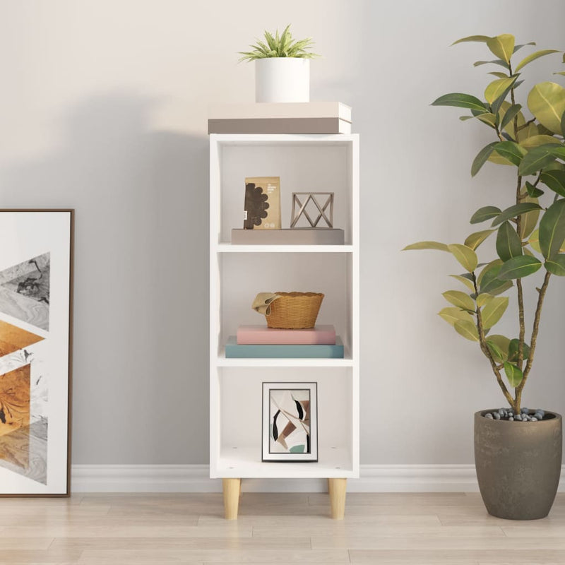 Sideboard White 34.5x32.5x90 cm Engineered Wood Payday Deals