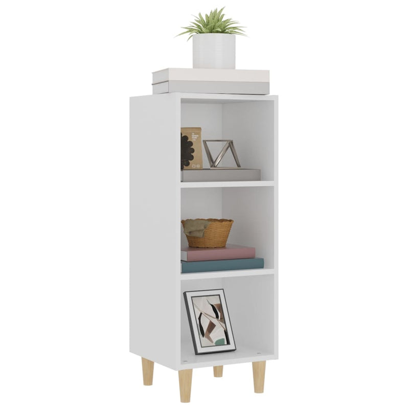 Sideboard White 34.5x32.5x90 cm Engineered Wood Payday Deals