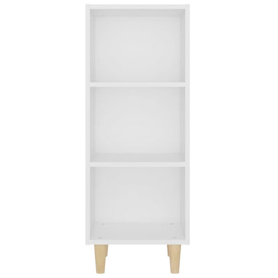 Sideboard White 34.5x32.5x90 cm Engineered Wood Payday Deals