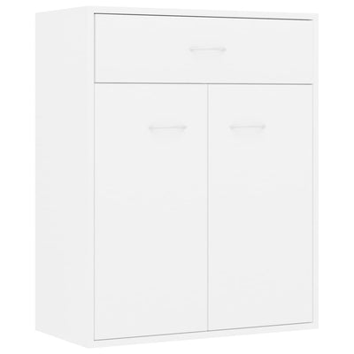 Sideboard White 60x30x75 cm Engineered Wood Payday Deals