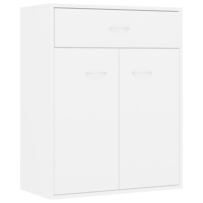 Sideboard White 60x30x75 cm Engineered Wood Payday Deals