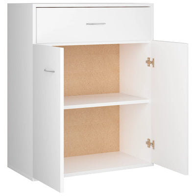 Sideboard White 60x30x75 cm Engineered Wood Payday Deals