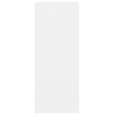Sideboard White 60x30x75 cm Engineered Wood Payday Deals