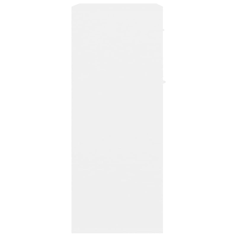 Sideboard White 60x30x75 cm Engineered Wood Payday Deals