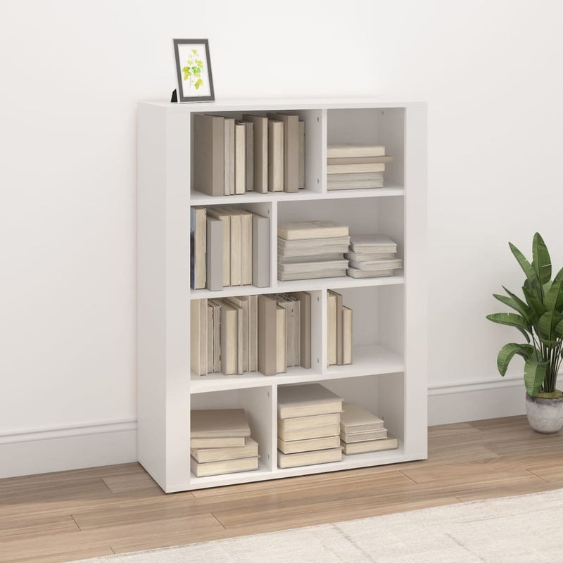 Sideboard White 80x30x106 cm Engineered Wood Payday Deals