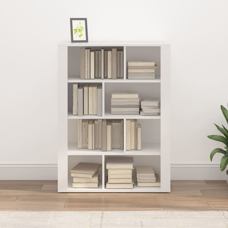 Sideboard White 80x30x106 cm Engineered Wood Payday Deals