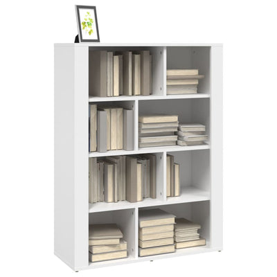 Sideboard White 80x30x106 cm Engineered Wood Payday Deals
