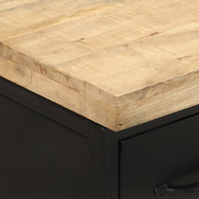 Sideboard with 6 Drawers Rough Mango Wood Payday Deals