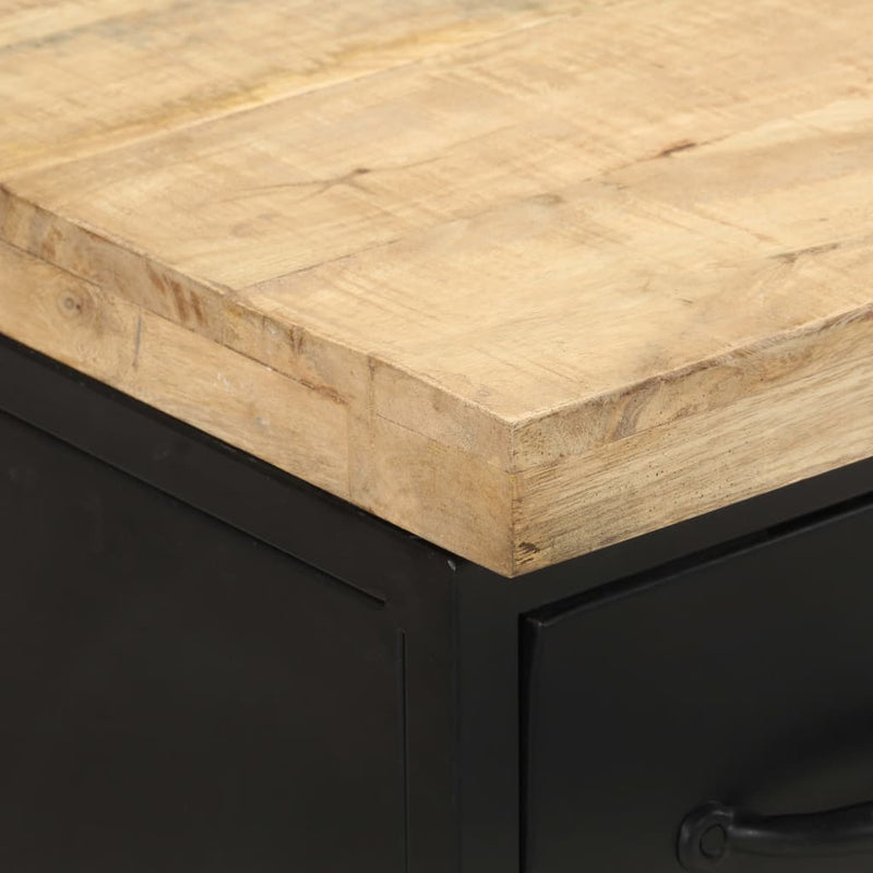 Sideboard with 6 Drawers Rough Mango Wood Payday Deals