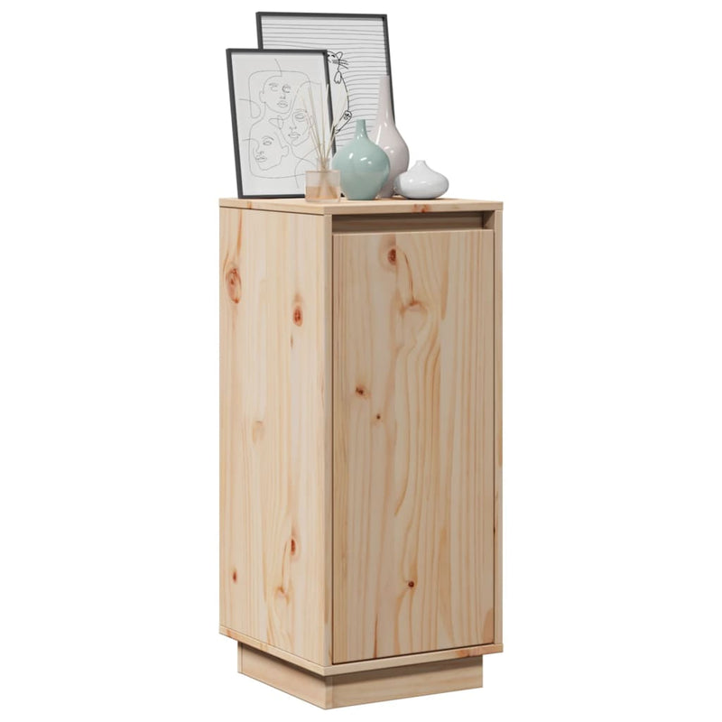 Sideboards 2 pcs 31.5x34x75 cm Solid Wood Pine Payday Deals