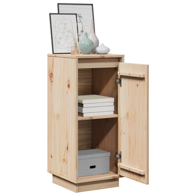 Sideboards 2 pcs 31.5x34x75 cm Solid Wood Pine Payday Deals