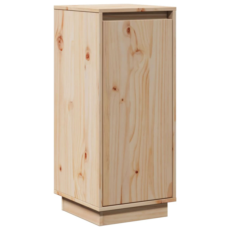 Sideboards 2 pcs 31.5x34x75 cm Solid Wood Pine Payday Deals