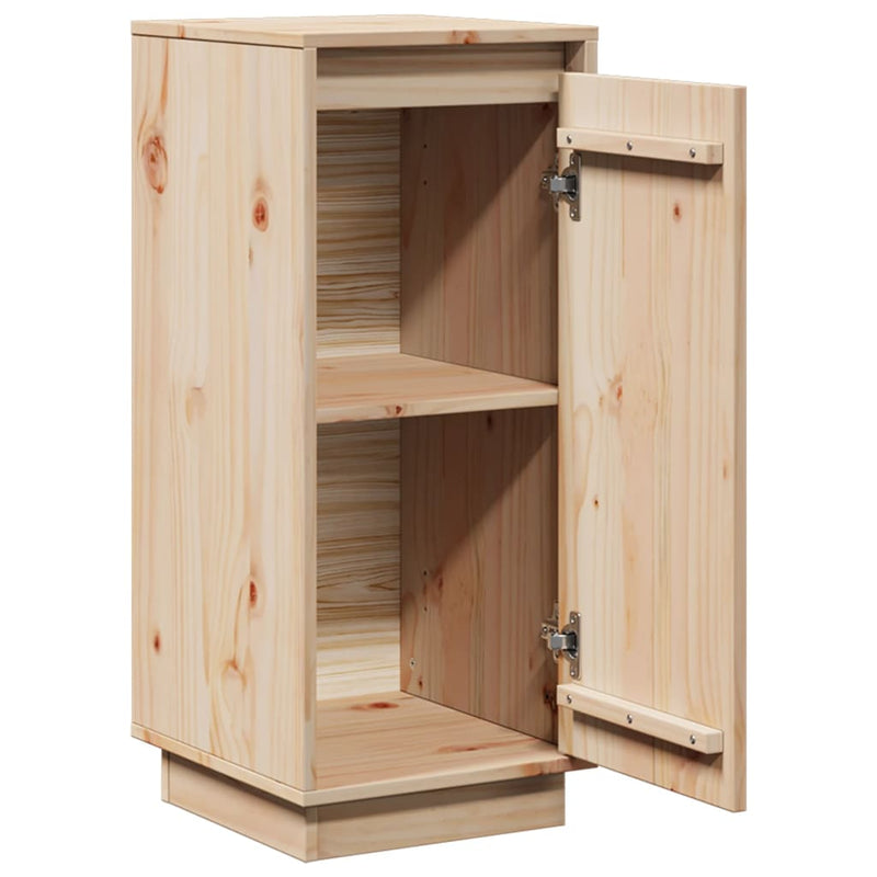 Sideboards 2 pcs 31.5x34x75 cm Solid Wood Pine Payday Deals