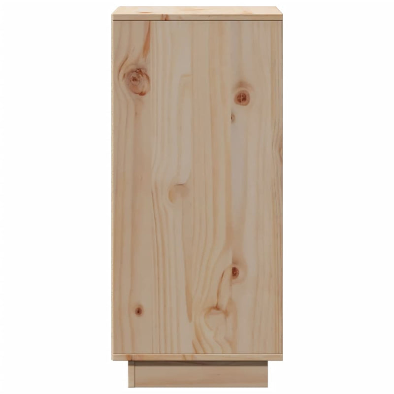 Sideboards 2 pcs 31.5x34x75 cm Solid Wood Pine Payday Deals