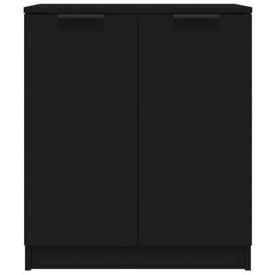 Sideboards 2 pcs Black 60x30x70 cm Engineered Wood Payday Deals