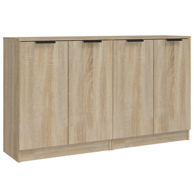 Sideboards 2 pcs Sonoma Oak 60x30x70 cm Engineered Wood Payday Deals