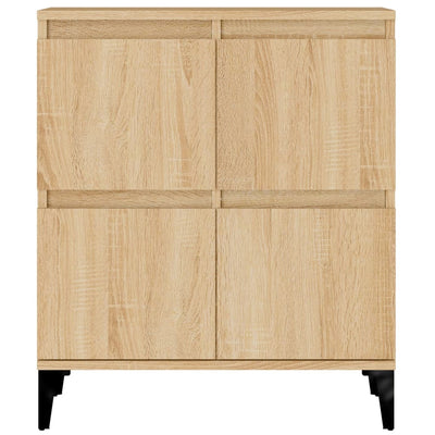 Sideboards 2 pcs Sonoma Oak 60x35x70 cm Engineered Wood Payday Deals