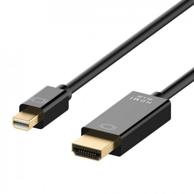 SIMPLECOM DA202 4K Mini DisplayPort (miniDP) to HDMI Cable 2160P Ultra HD 1.8M Payday Deals