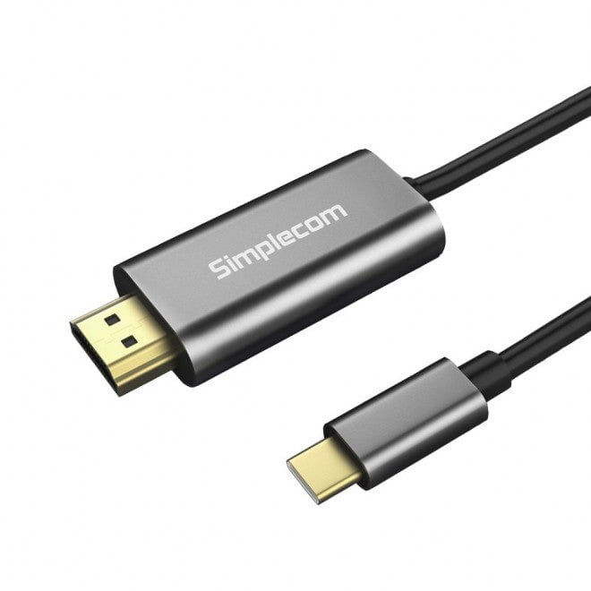 SIMPLECOM DA321 USB-C Type C to HDMI Cable 1.8M (6ft) 4K@30Hz Payday Deals