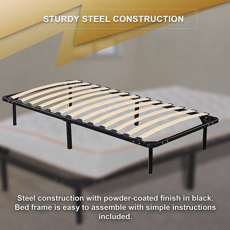 Single Metal Bed Frame - Bedroom Furniture Payday Deals