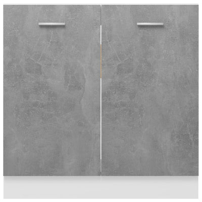 Sink Bottom Cabinet Concrete Grey 80x46x81.5 cm Engineered Wood Payday Deals