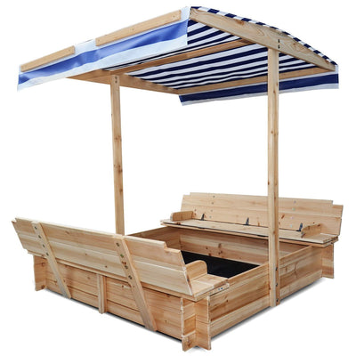 Skipper Sandpit with Canopy Payday Deals
