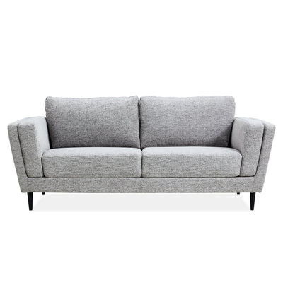 Skylar 3 Seater Sofa Fabric Uplholstered Lounge Couch - Pepper