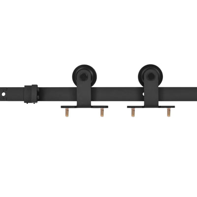 Sliding Door with Hardware Set 90x205 cm ESG Glass&Aluminium Payday Deals