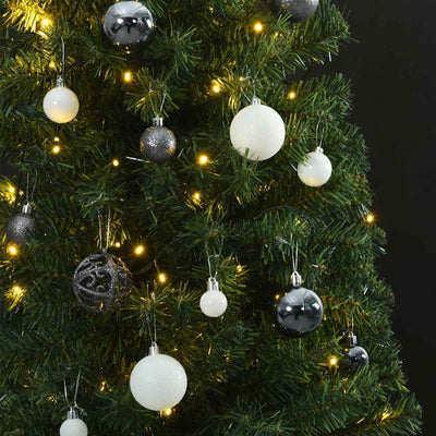 Slim Christmas Tree 300 LEDs & Ball Set 270 cm Payday Deals