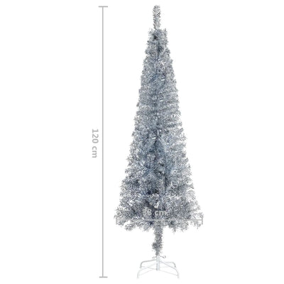 Slim Christmas Tree Silver 120 cm Payday Deals