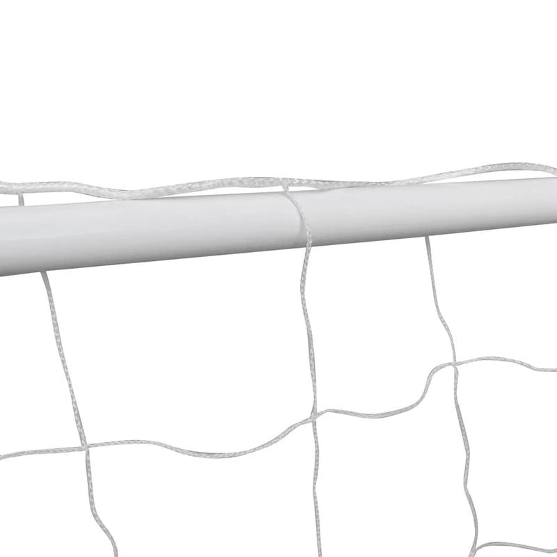 Soccer Goal Post Net Set Steel 240 x 90 x 150 cm High-quality Payday Deals