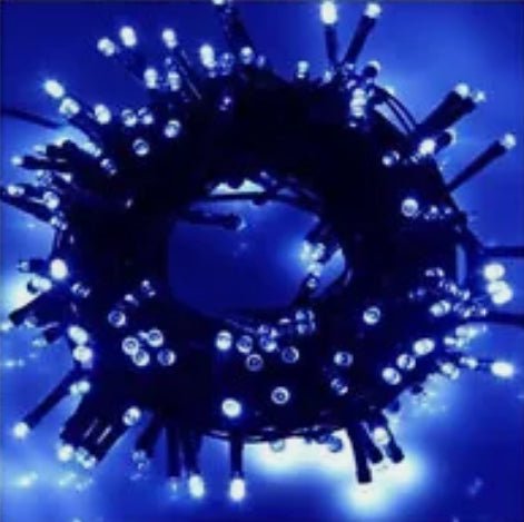 Solar Fairy String Lights 200 LED Outdoor Garden Christmas Party Décor Blue Payday Deals