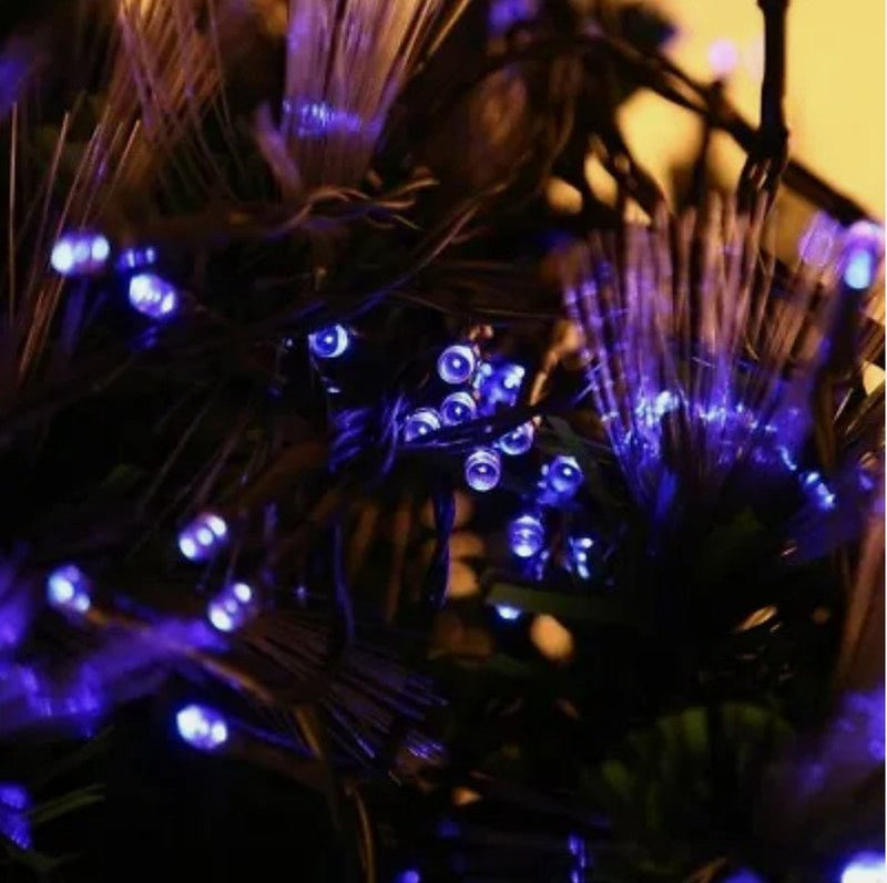 Solar Fairy String Lights 200 LED Outdoor Garden Christmas Party Décor Blue Payday Deals