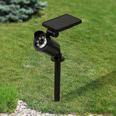 Solar LED Spotlight - Solar-powered motion-activated LED security light Payday Deals