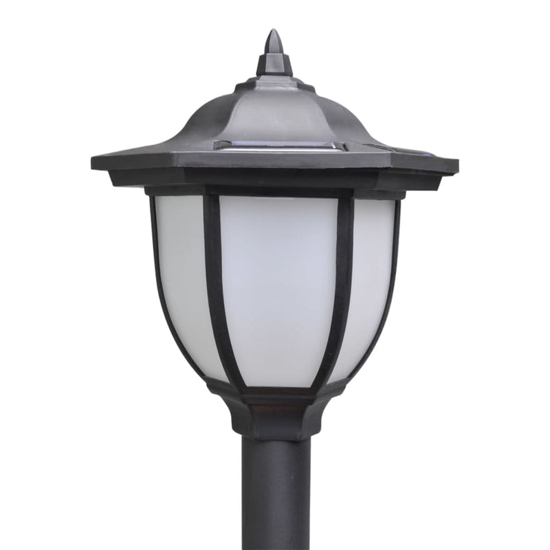 Solar Lights 4 pcs with Chain Fence and Poles Payday Deals