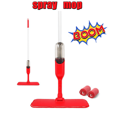 Spray Flat Mop Microfiber Pads Floor/Tile Kitchen Bathroom Living room Cleaning Payday Deals