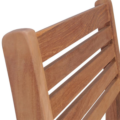 Stackable Garden Chairs with Cushions 8 pcs Solid Teak Wood Payday Deals