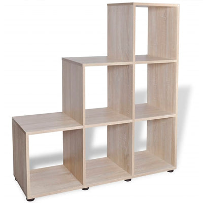 Staircase Bookcase/Display Shelf 107 cm Oak Payday Deals