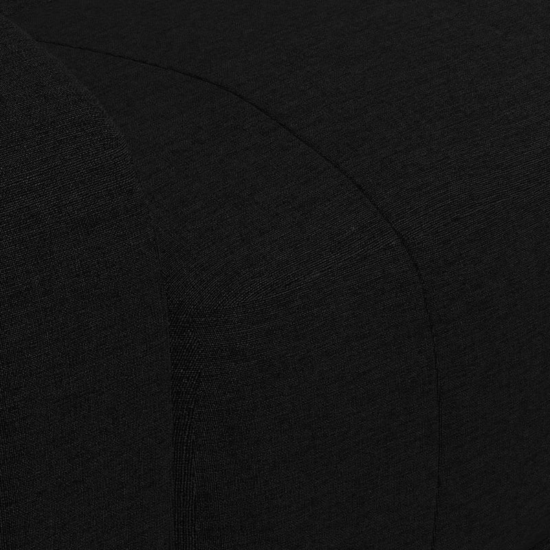 Stand up Massage Chair Black Fabric Payday Deals