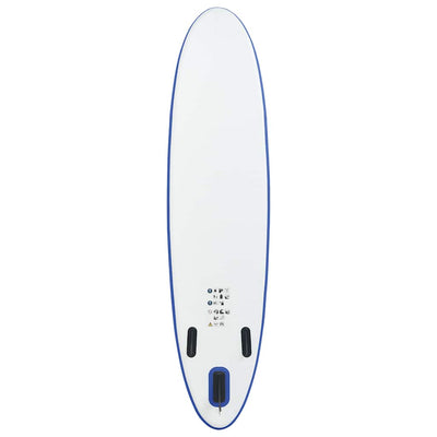 Stand Up Paddle Board Set SUP Surfboard Inflatable Blue and White Payday Deals