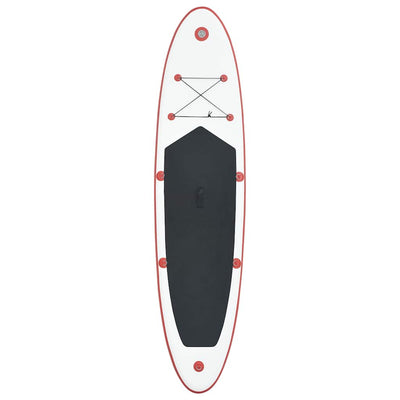 Stand Up Paddle Board Set SUP Surfboard Inflatable Red and White Payday Deals