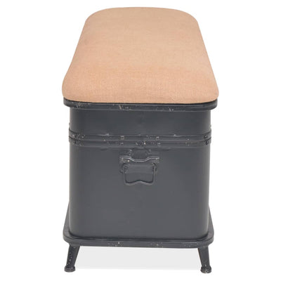 Storage Bench with Cushion 103x30x40 cm Payday Deals