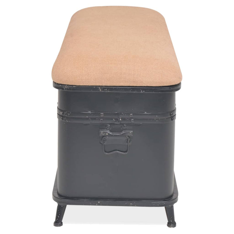 Storage Bench with Cushion 103x30x40 cm Payday Deals