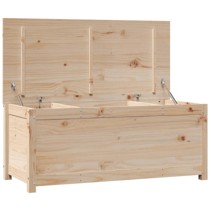 Storage Box 110x50x45.5 cm Solid Wood Pine Payday Deals