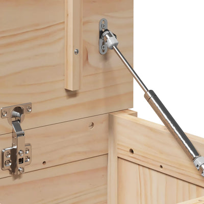 Storage Box 110x50x45.5 cm Solid Wood Pine Payday Deals