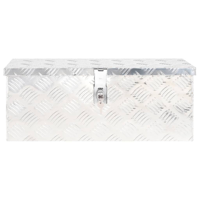 Storage Box Silver 60x23.5x23 cm Aluminium Payday Deals