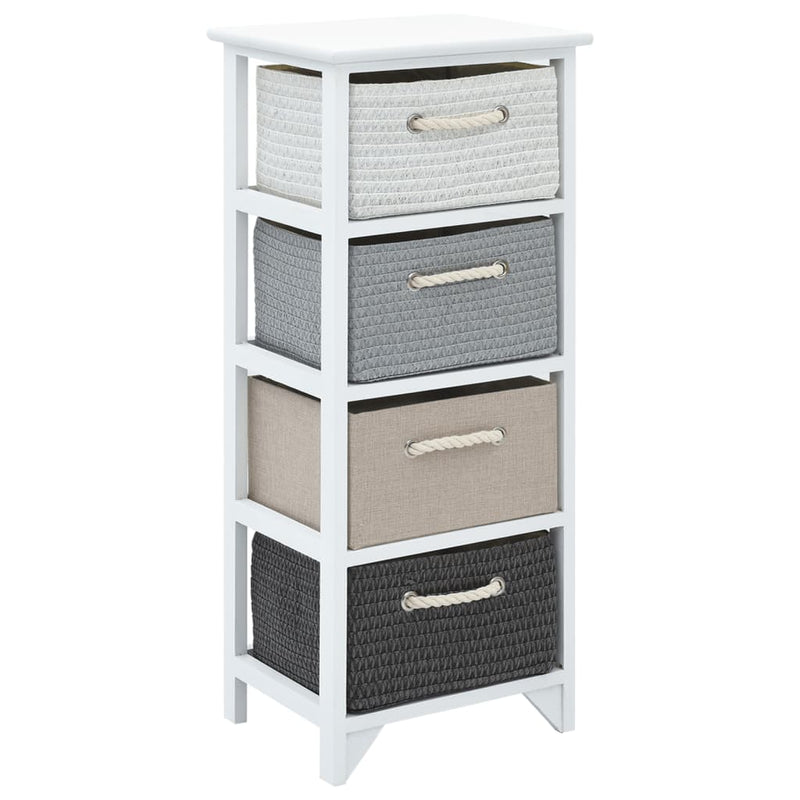 Storage Cabinet 4 Drawers Wood Payday Deals
