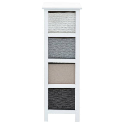 Storage Cabinet 4 Drawers Wood Payday Deals