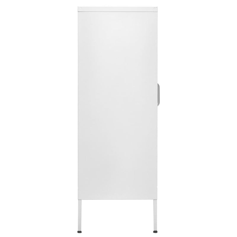 Storage Cabinet White 80x35x101.5 cm Steel Payday Deals