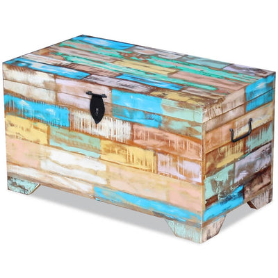 Storage Chest Solid Reclaimed Wood Payday Deals